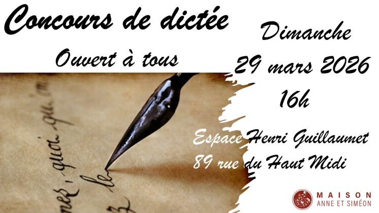 Concours de dict&eacute;e